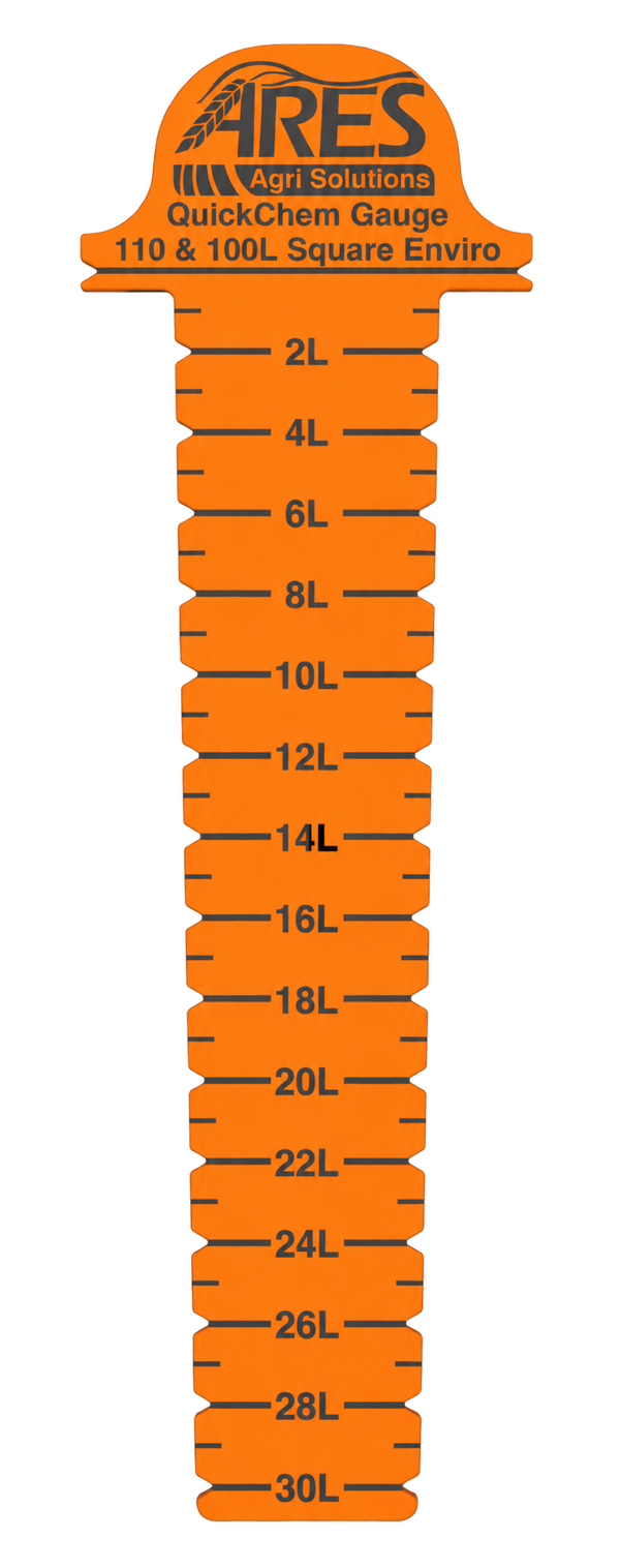 100 & 110L Square Enviro QuickChem Gauge - 30L