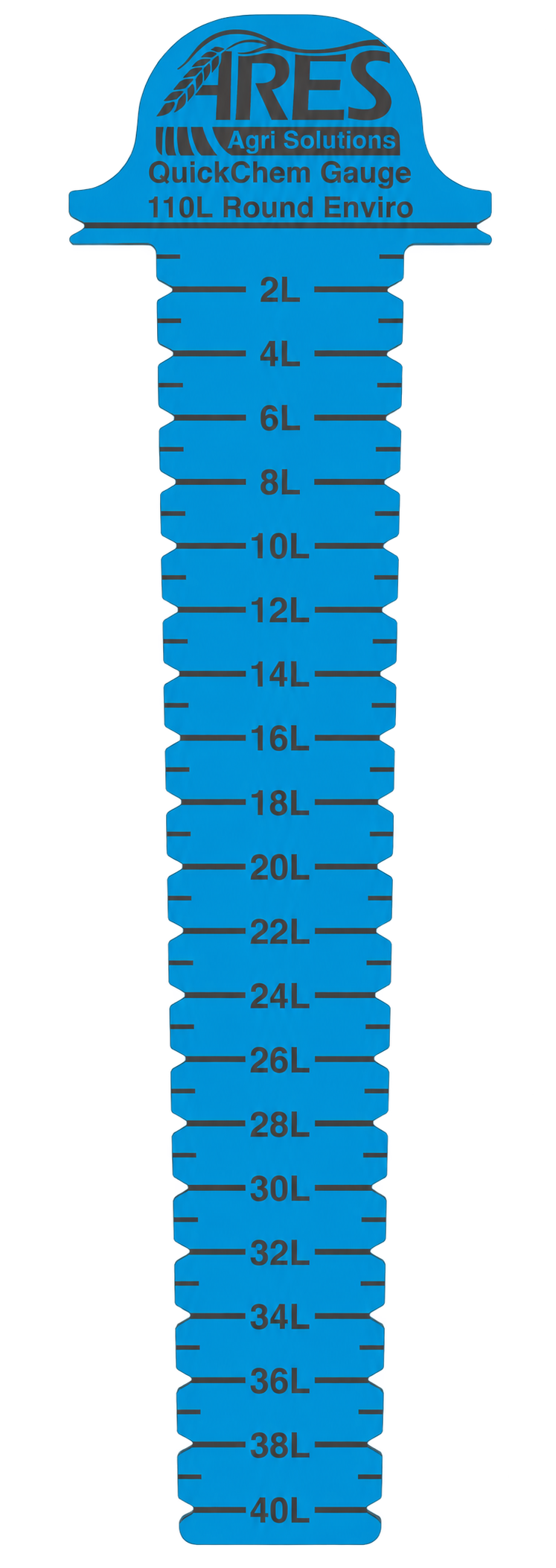 110L Round Enviro QuickChem Gauge - 40L