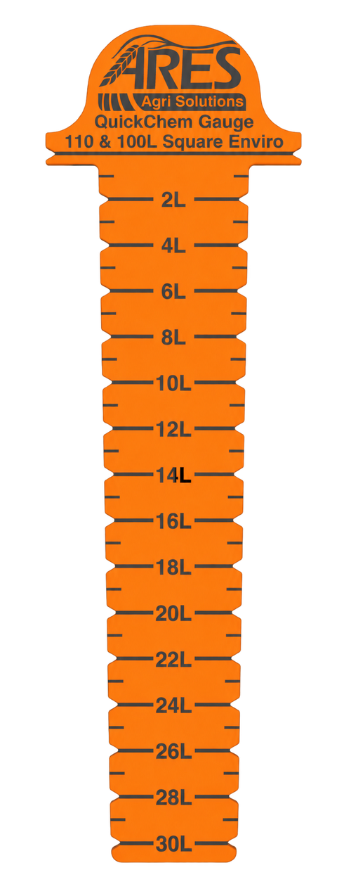 100 & 110L Square Enviro QuickChem Gauge - 30L